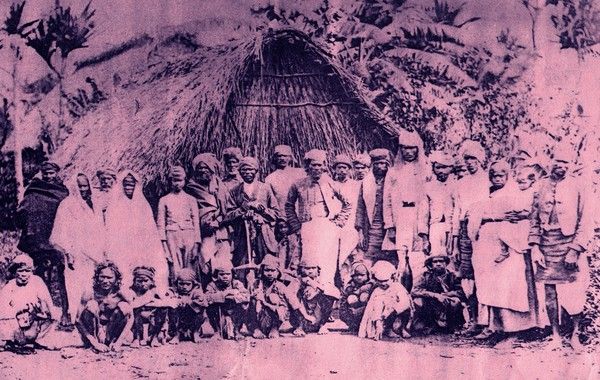 Icône des engagés indiens dans le camp